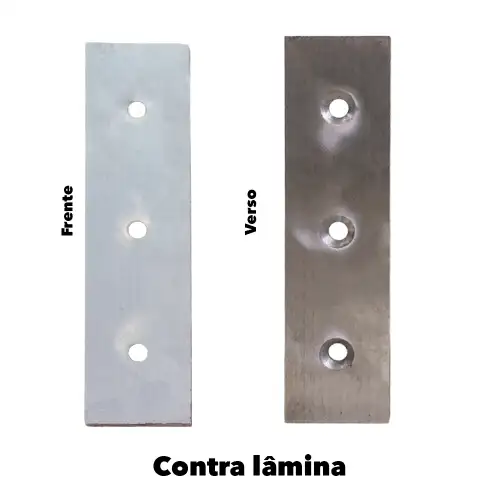 Kit 4 Lâminas com Contra Lâmina para Biotriturador Donker´s BT42SBT42RS _